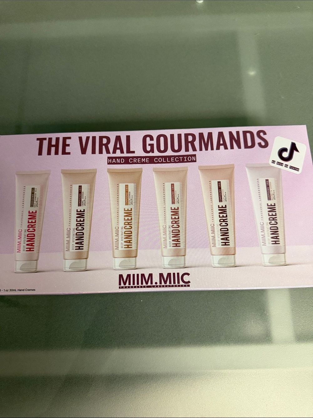 MIIM.MIIC 6 piece Pink Hand Cream set - Nourishing Moisturizer